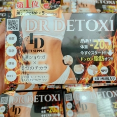 Viên uống giảm cân Dr Detoxi 4D của Nhật Bản