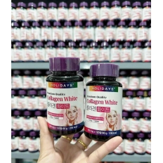 Viên Uống Trắng Da Collagen White Holidays Hàn Quốc Viên Uống Trắng Da Collagen White Holidays Hàn Quốc