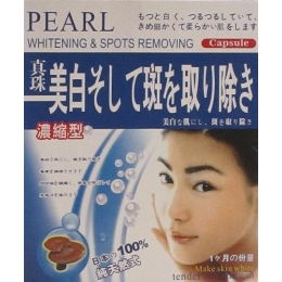 Viên uống trắng da & trị nám - Pearl Whitening & Spots Removing - Hộp (60 viên)