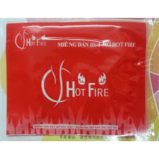 Máy dán tan mỡ Hot Fire - Hộp (10 miếng dán)
