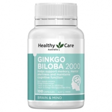 Bổ não Healthy Care Ginkgo Biloba 2000mg