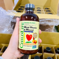 ChildLife Multi Vitamin & Mineral - Bổ sung vitamin và khoáng chất